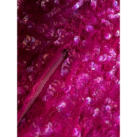 Vintage Silk Sequin Dress Small - Picture 9 of 9